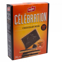Biscuit - célébration chocolat noir 70%