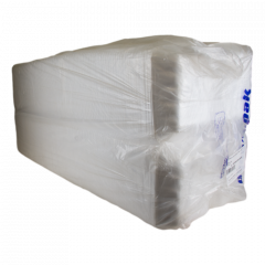 Plateau styrofoam blanc 42p