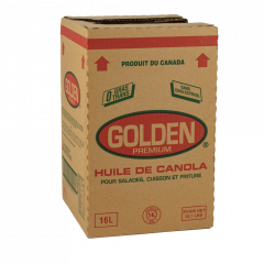 Huile canola carton golden premium