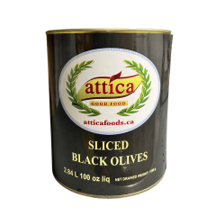 Olives noires tranchées