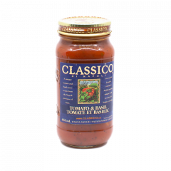 Sauce pour pâte napoli tomate/basilic