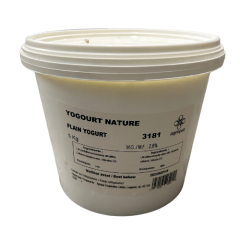 Yogourt nature 2.8% 5 kg